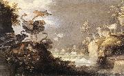 Landscape with Wild Animals a